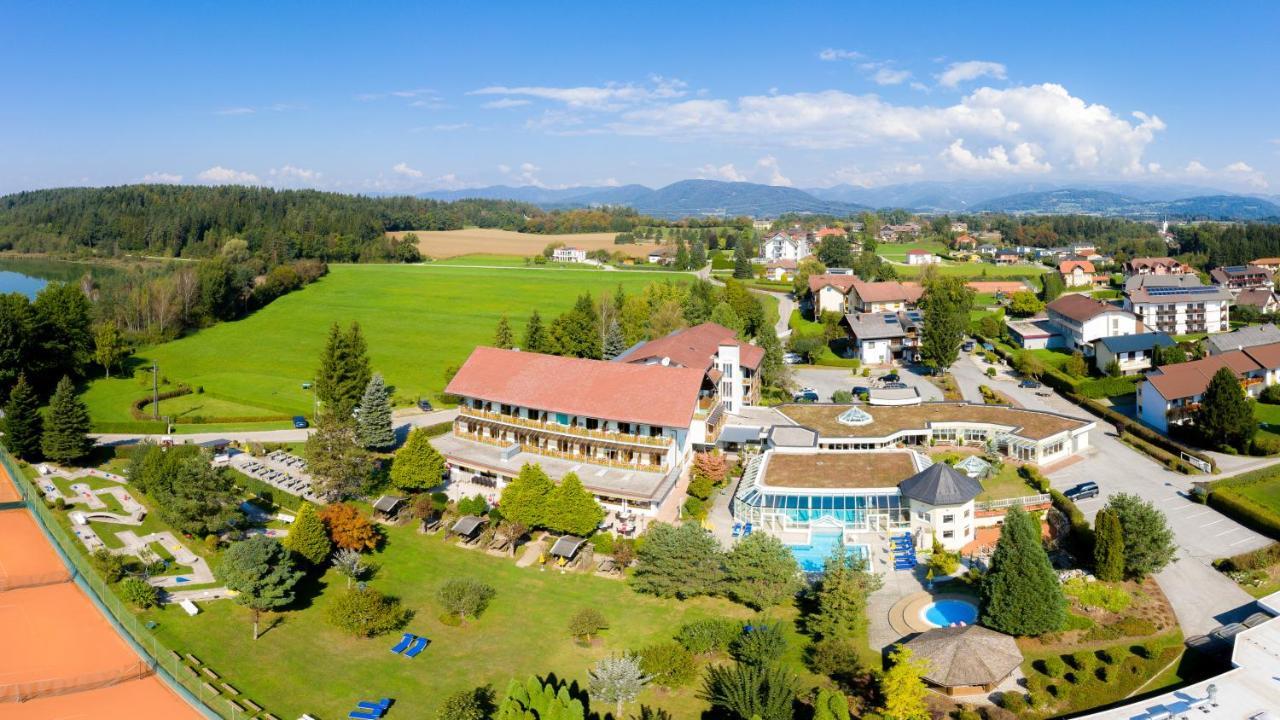 Golf-Tennis-Wellnesshotel Mori Sankt Kanzian am Klopeiner See Bagian luar foto