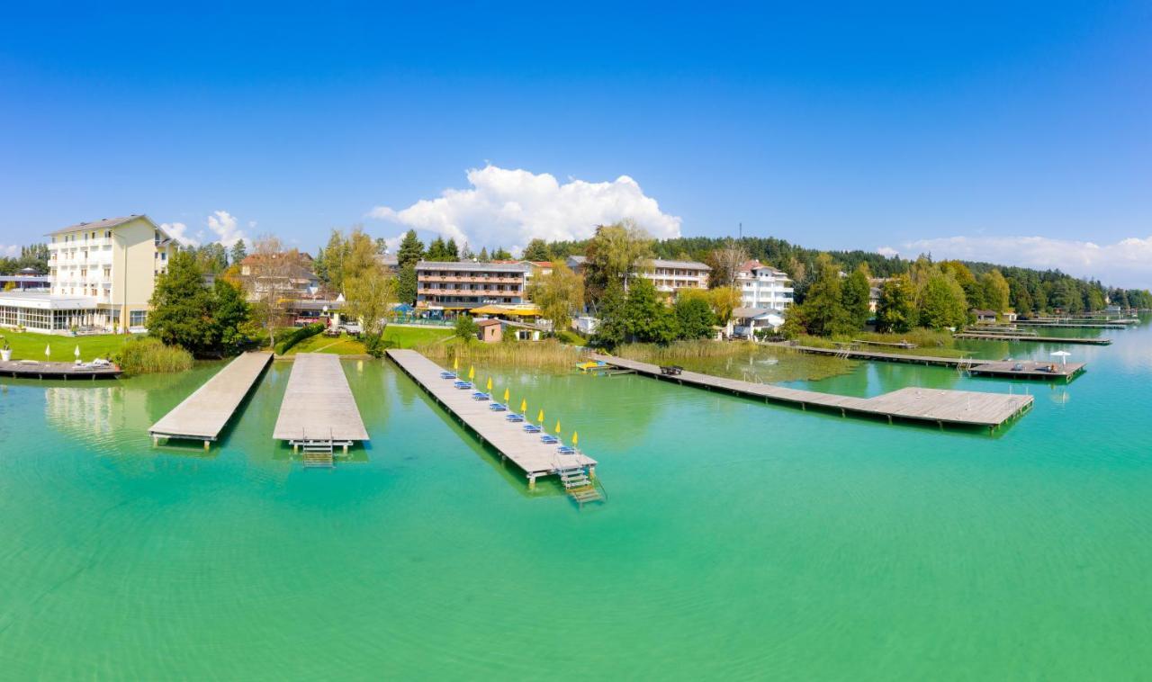 Golf-Tennis-Wellnesshotel Mori Sankt Kanzian am Klopeiner See Bagian luar foto